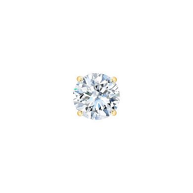 Brilliant Love 10k Gold 1 1/2 Carat T.W. Lab-Grown Diamond Stud Earrings