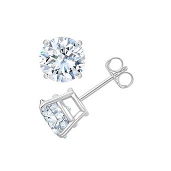 Brilliant Love 10k Gold 2 Carat T.W. Lab-Grown Diamond Stud Earrings