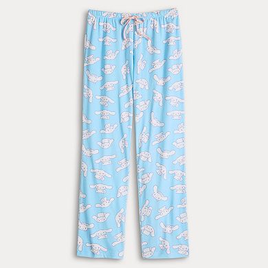 Juniors' Cinnamoroll All-Over Print Bootcut Lounge Pants