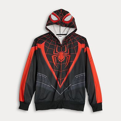 Men's Marvel Spider-Man Full Zip Up Hoodie