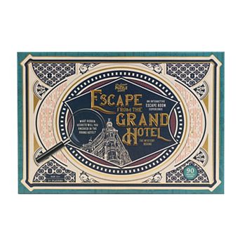 Professor Puzzle Escape from the Grand Hotel Interactive Escape Room Game