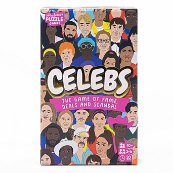 Professor Puzzle Celebs Fame & Scandal Card Game