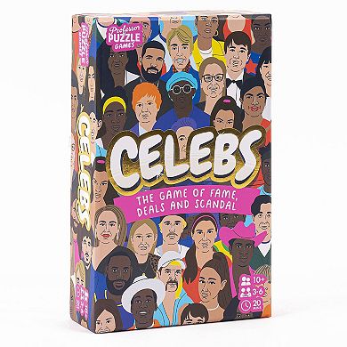 Professor Puzzle Celebs Fame & Scandal Card Game