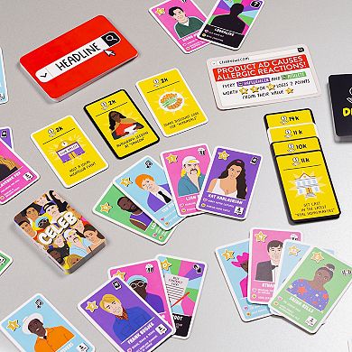 Professor Puzzle Celebs Fame & Scandal Card Game