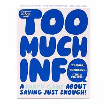 Professor Puzzle Too Much Info Party Card Game