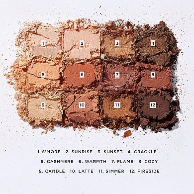 tartelette toasted Amazonian clay eyeshadow palette