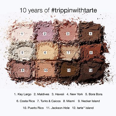 #trippinwithtarte Amazonian clay eyeshadow palette