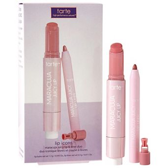 tarte lip icons maracuja juicy lip & liner duo