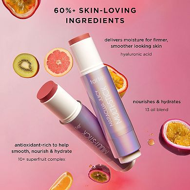 maracuja multi-stick cream blush stick & lip tint with hyaluronic acid