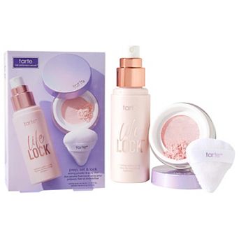 tarte prep, set & lock setting powder & spray duo