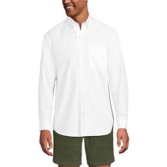 Men's Lands' End Relaxed Sail Rigger Oxford Shirt