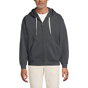 Men's Lands' End Long Sleeve French Terry Full Zip Hoodie