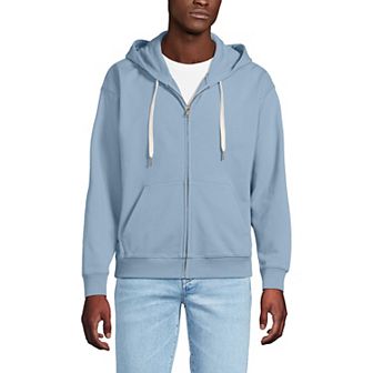 Men's Lands' End Long Sleeve French Terry Full Zip Hoodie