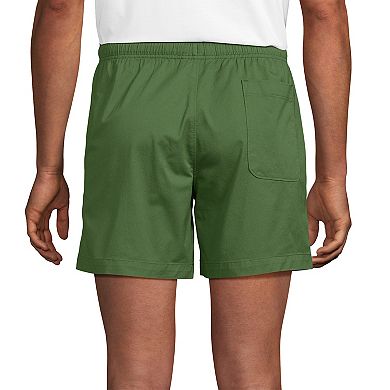Men's Lands' End 5.5-Inch Lightweight Twill Easy Shorts