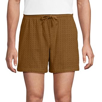 Men's Lands' End 5.5-Inch Eyelet Easy Shorts