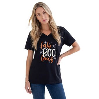 Roaman's Women's Plus Size Graphic Tee