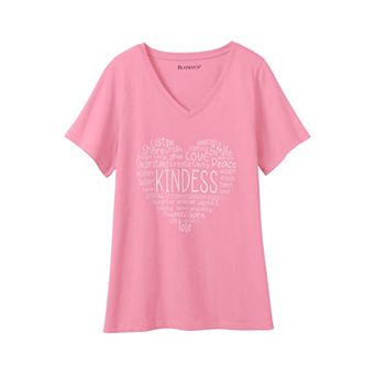 Roaman's Women's Plus Size Graphic Tee