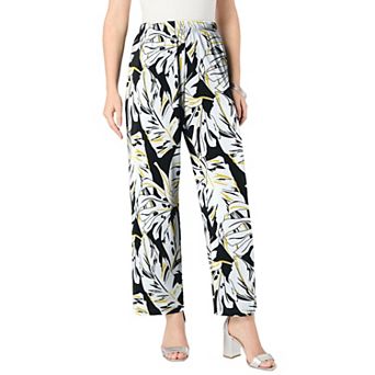 Roaman's Women's Plus Size Ultrasmooth Fabric Cropped Pant