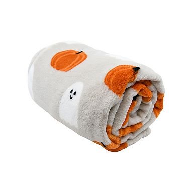 New View Gifts & Accessories Halloween Print Throw Blanket