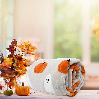 New View Gifts & Accessories Halloween Print Throw Blanket