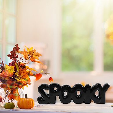 New View Gifts & Accessories Spooky Textured Sign Wall Decor