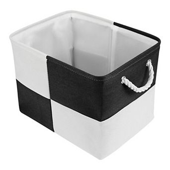 Storage Cube, 1 pc Cotton Self-supporting Storage Bin with Handles, 15.7*11.8*11.8in