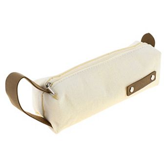 Pencil Pen Case, Pencil Holders, Canvas Pencil Pouch, Simple Stationery Bag, Zipper Storage Bag
