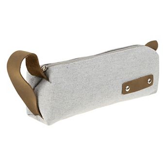 Pencil Pen Case, Pencil Holders, Canvas Pencil Pouch, Simple Stationery Bag, Zipper Storage Bag