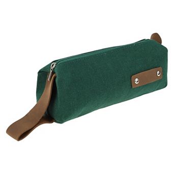 Pencil Pen Case, Pencil Holders, Canvas Pencil Pouch, Simple Stationery Bag, Zipper Storage Bag