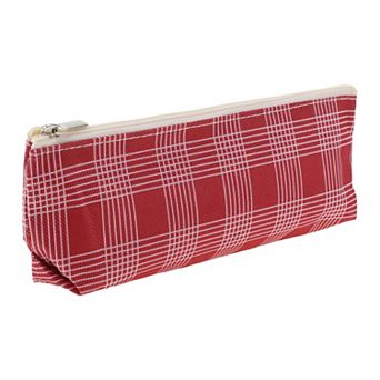 Pencil Pen Case, Pencil Holders, Stripe Pattern Pencil Pouch, Portable Stationery Bag with Zipper