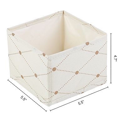 3 Pcs Collapsible Storage Cube, Self-supporting Storage Bin, Fabric Storage Basket