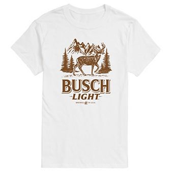 Big & Tall Busch Light Deer Graphic Tee