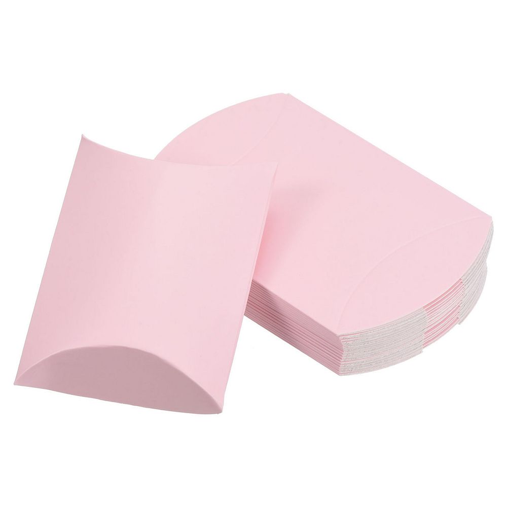 Pillow Boxes, 100 Pcs Wedding Gift Boxes Paper Box 3.5x2.6 Inch for ...