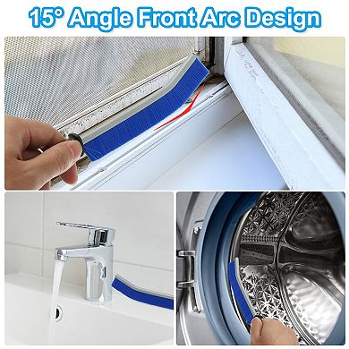 Hard Bristle Crevice Cleaning Brush, 3 Pcs Gap Cleaning Brush