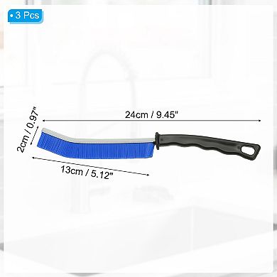 Hard Bristle Crevice Cleaning Brush, 3 Pcs Gap Cleaning Brush