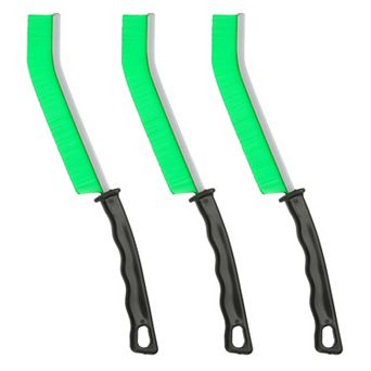 Hard Bristle Crevice Cleaning Brush, 3 pc Gap Cleaning Brush