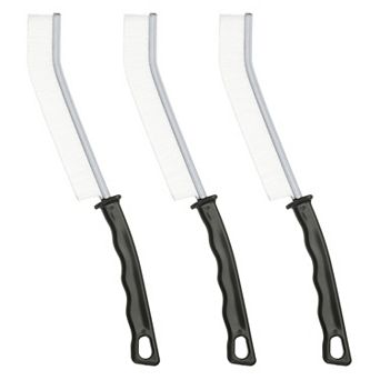 Hard Bristle Crevice Cleaning Brush, 3 pc Gap Cleaning Brush