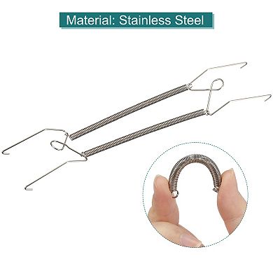 9 Pieces Plate Hanger, Stainless Steel Invisible Wall Plate Hangers with 9Pcs Wall Hooks