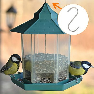 3pcs S Hooks S-shaped Hanging Hooks High Manganese Steel S Hanger for Kitchen Garden Bathroom