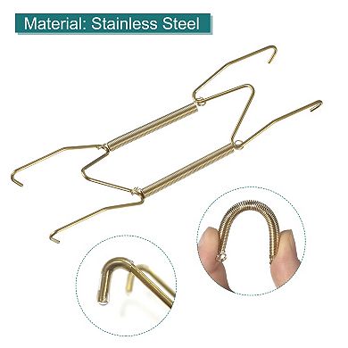 6pcs Plate Hanger, Stainless Steel Invisible Wall Plate Hanger with Hooks and Tip Protector
