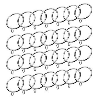 28 pc Curtain Rod Rings Hanging Ring 1.8-Inch