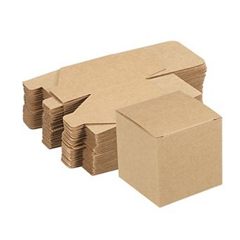 Paper Cardboard Boxes Paper Recycled Gift Corrugated Paper Box for Party, Wedding, Gift Wrap 15 pc