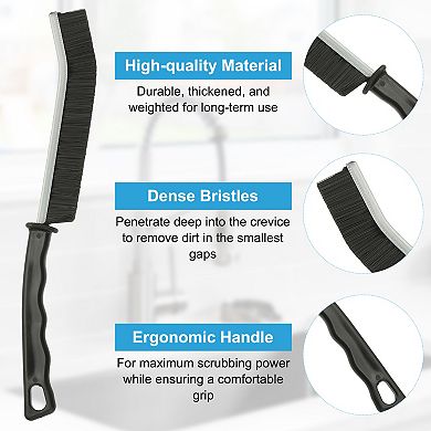 Hard Bristle Crevice Cleaning Brush, 6 Pcs Gap Cleaning Brush