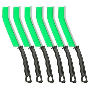 Hard Bristle Crevice Cleaning Brush, 6 pc Gap Cleaning Brush