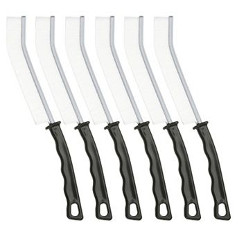 Hard Bristle Crevice Cleaning Brush, 6 pc Gap Cleaning Brush