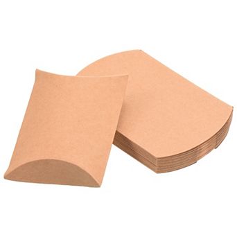 Pillow Boxes, 50 pc Wedding Gift Boxes Paper Box 3.5x2.6 Inch for Gift Wrap Wedding Parties
