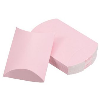 Pillow Boxes, 50 pc Wedding Gift Boxes Paper Box 3.5x2.6 Inch for Gift Wrap Wedding Parties