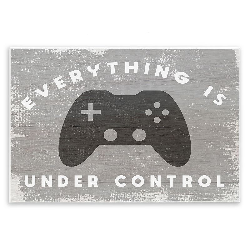 Stupell Home Decor Everything is Under Control Plaque Wall Art, Multi
