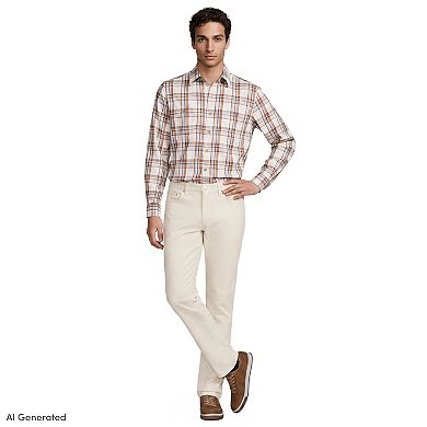 Men's Lands' End Coastal Flannel Shirt