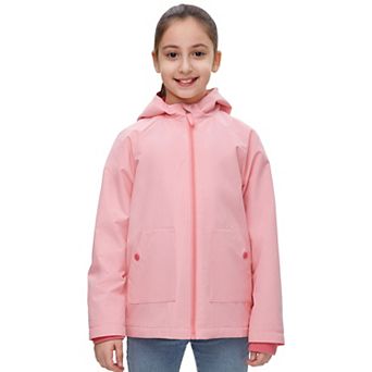 Girls' Rokka&Rolla Ripstop Fleece Lined Windbreaker
